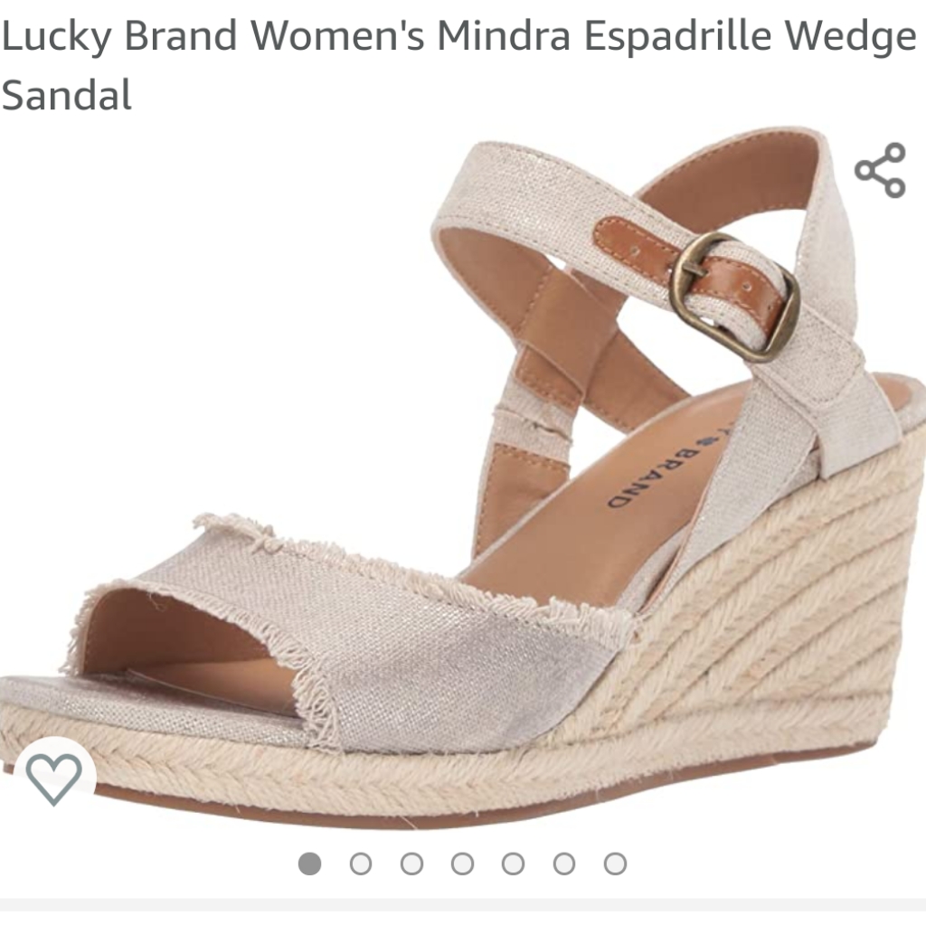 Lucky Brand Wedge Sandal Size 11